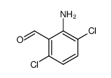 2-amino-3,6-dichloro-benzaldehyde Structure