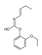 (2-ethoxyphenyl) N-but-1-enylcarbamate Structure