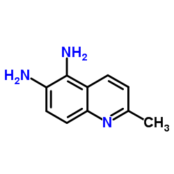 2-Methyl-5,6-quinolinediamine Structure