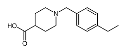 1-(4-ETHYL-BENZYL)-PIPERIDINE-4-CARBOXYLIC ACID picture