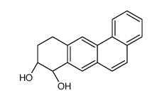 (8S,9R)-8,9,10,11-tetrahydrobenzo[a]anthracene-8,9-diol Structure