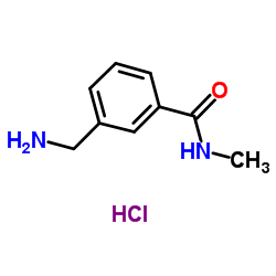 3-(aminomethyl)-N-methylbenzamide,hydrochloride Structure