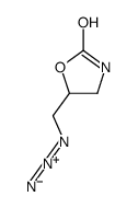 5-(azidomethyl)-1,3-oxazolidin-2-one Structure