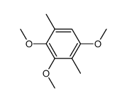 1,3,4-trimethoxy-2,5-dimethylbenzene结构式