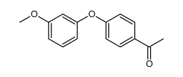 Ethanone, 1-[4-(3-methoxyphenoxy)phenyl]-结构式