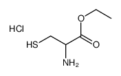 2-氨基-3-巯基丙酸乙酯盐酸盐结构式