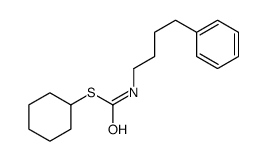 S-cyclohexyl N-(4-phenylbutyl)carbamothioate Structure