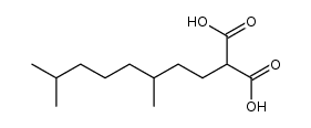 (3,7-dimethyl-octyl)-malonic acid结构式