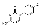 1-(4-chlorophenyl)pyrimidine-2,4-dione结构式