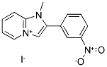 1-METHYL-2-(3-NITROPHENYL)-1H-IMIDAZO[1,2-A]PYRIDIN-4-IUM Structure