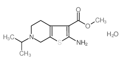 METHYL 2-AMINO-6-ISOPROPYL-4,5,6,7-TETRAHYDROTHIENO[2,3-C]PYRIDINE-3-CARBOXYLATE HYDRATE picture