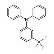 N,N-diphenyl-3-(trifluoromethyl)aniline结构式