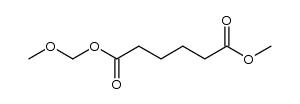 methoxy methyl methyl adipate Structure