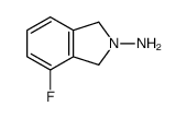 4-fluoro-1,3-dihydroisoindol-2-amine Structure