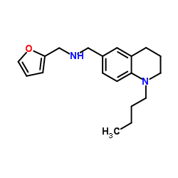 1-(1-Butyl-1,2,3,4-tetrahydro-6-quinolinyl)-N-(2-furylmethyl)methanamine picture