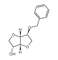 (1R,4S,5R,8R)-4-benzyloxy-2,6-dioxabicyclo[3.3.0]octanol Structure