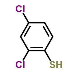 2,4-二氯苯硫酚结构式