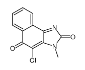 4-chloro-3-methylbenzo[e]benzimidazole-2,5-dione Structure