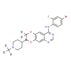 Vandetanib-d6 Structure