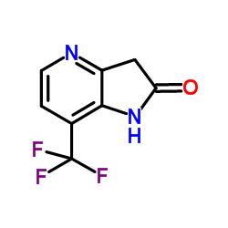 7-(Trifluoromethyl)-1,3-dihydro-2H-pyrrolo[3,2-b]pyridin-2-one Structure