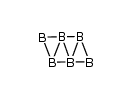 arachno hexaborane(12) Structure