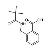 2-[(2,2-Dimethyl-propionylamino)-methyl]-benzoic acid Structure