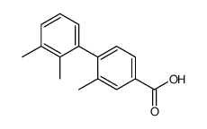 4-(2,3-dimethylphenyl)-3-methylbenzoic acid结构式