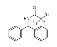 N-benzhydrylacetamide Structure