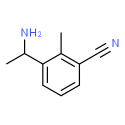 (R)-3-(1-Aminoethyl)-2-methylbenzonitrile structure