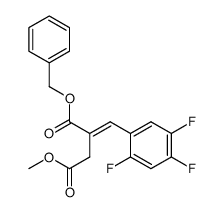 (E)-1-benzyl-4-methyl-2-(2,4,5-trifluorobenzylidene)succinate Structure