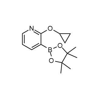 2-环丙氧基-3-(4,4,5,5-四甲基-1,3,2-二氧杂硼烷-2-基)吡啶图片