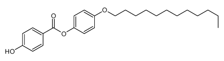 (4-dodecoxyphenyl) 4-hydroxybenzoate结构式