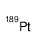 platinum-189 Structure