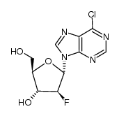 6-chloro-9-(2-deoxy-2-fluororibofuranosyl)purine picture