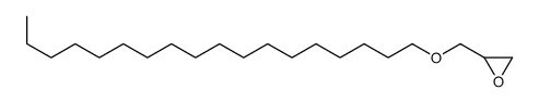 2-(octadecoxymethyl)oxirane结构式