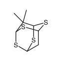 9,9-Dimethyl-2,4,6,8-tetrathiaadamantane Structure