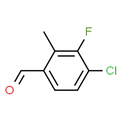 4-Chloro-3-fluoro-2-methylbenzaldehyde picture