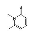 1,6-Dimethylpyridine-2(1H)-thione结构式