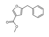 methyl 5-benzyl-3-furoate Structure