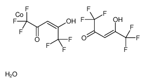 COBALT(II) HEXAFLUOROACETYLACETONATE Structure