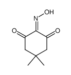 5,5-dimethyl-2-hydroxyiminocyclohexane-1,3-dione Structure