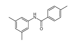 N-(3,5-dimethylphenyl)-4-methylbenzamide structure