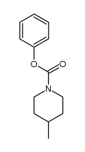 phenyl 4-methylpiperidine-1-carboxylate结构式