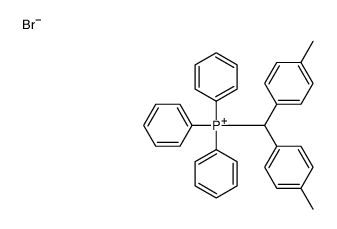 bis(4-methylphenyl)methyl-triphenylphosphanium,bromide Structure