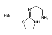 N'-(4,5-dihydro-1,3-thiazol-2-yl)ethane-1,2-diamine,hydrobromide Structure