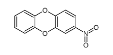 2-nitrodibenzo-4-dioxin结构式