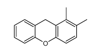 1,2-dimethyl-9H-xanthene结构式