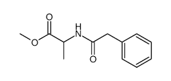 N-Phenylacetyl alanine methyl ester结构式