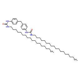 1,1'-(Methylenedi-4,1-phenylene)bis(3-octadecylurea) Structure