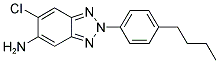 2-(4-BUTYLPHENYL)-6-CHLORO-2H-1,2,3-BENZOTRIAZOL-5-AMINE Structure